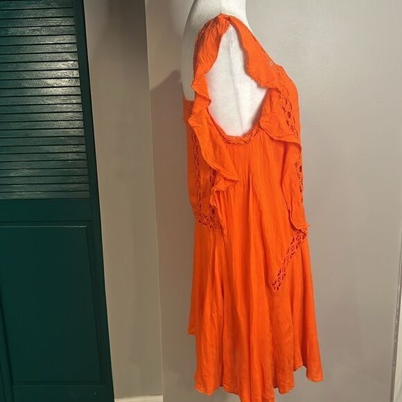 Free People FP One Free Priscilla Dress in coral -  xs/small ($128) - Picture 5 of 10